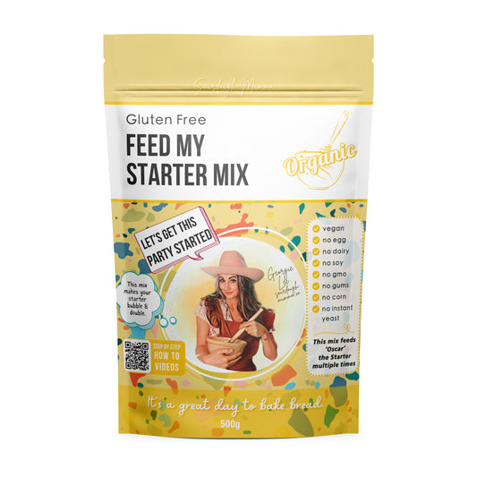 Gluten Free Organic Feed My Starter Mix 500g
