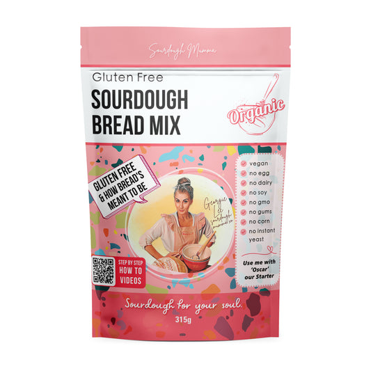 Gluten Free Organic Sourdough Bread Mix 315g