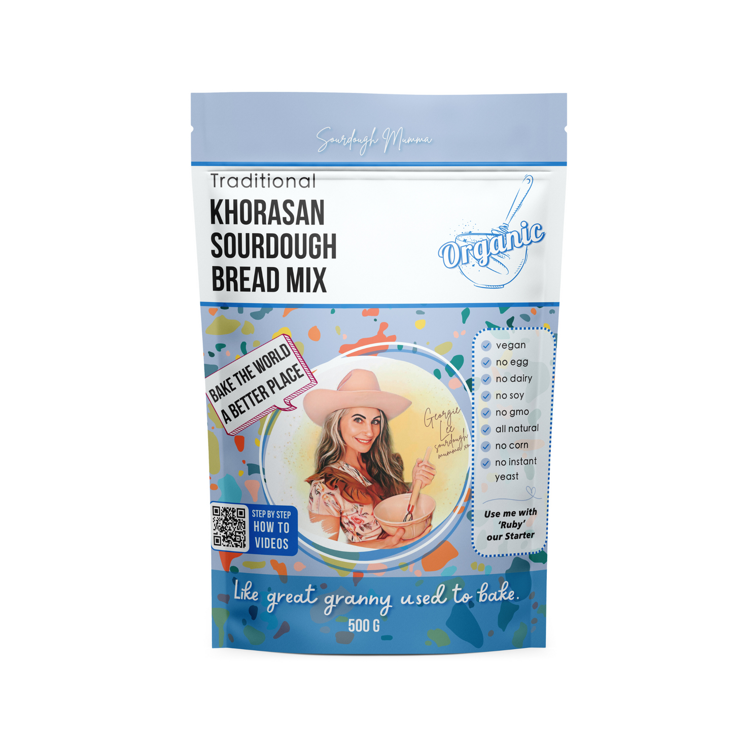 Organic Sourdough Khorasan Mix 500g